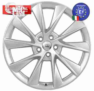 Диски WSP Italy Tesla (W1401) Oxy 9x21 5x120 ET40 DIA64,1 (silver)
